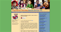 Desktop Screenshot of educareservicesinc.com